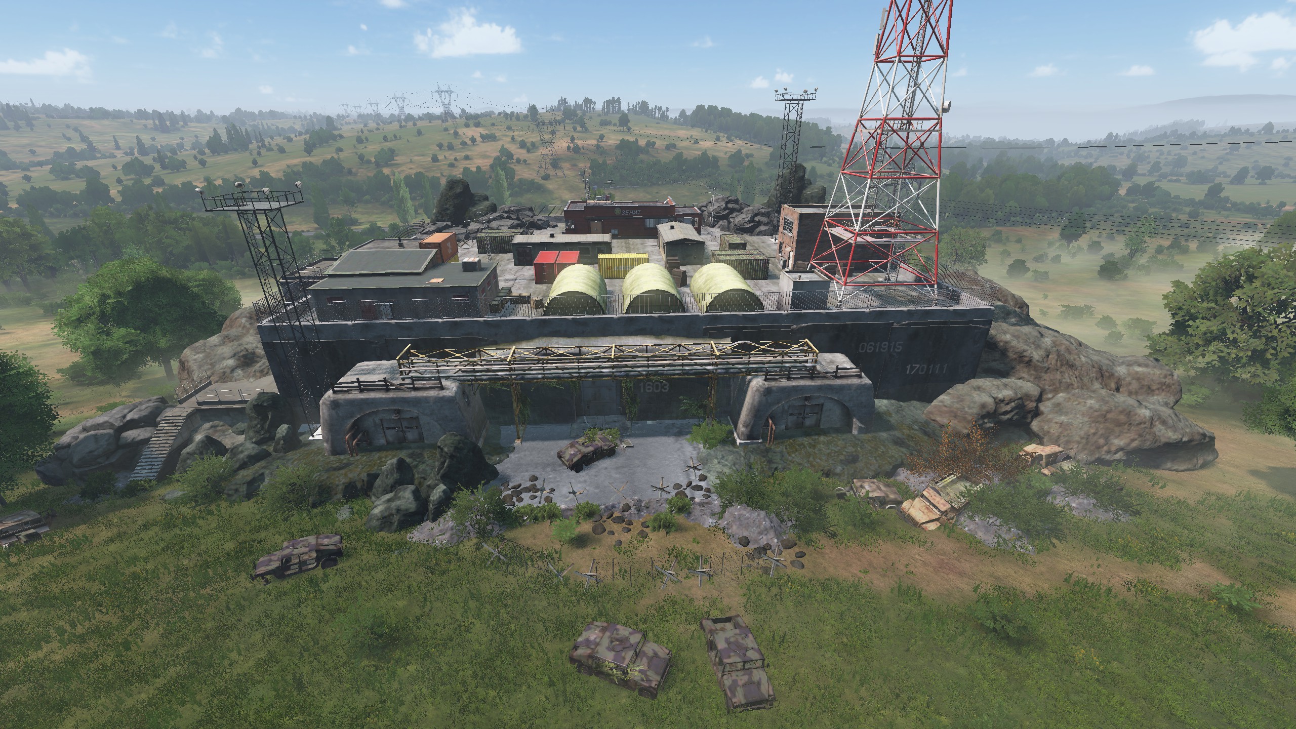 Custom Military Zones